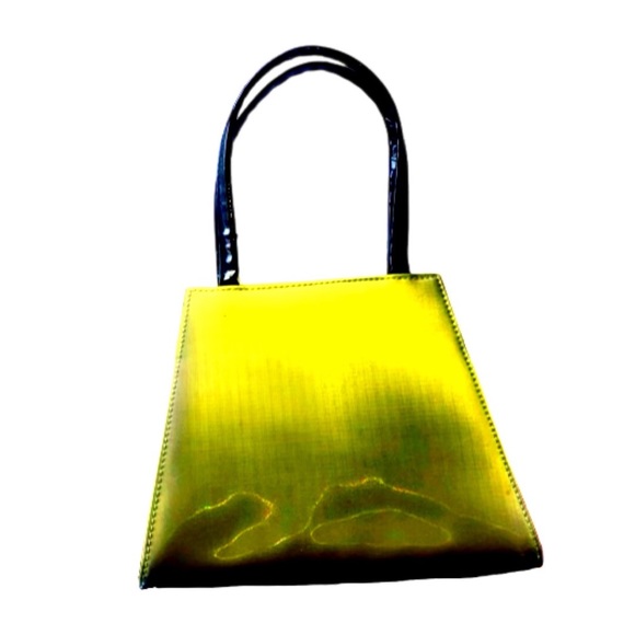 Vintage Hologram 3D Y2K Custom Vinyl Mini Barbie Hand Bag - Picture 8 of 12